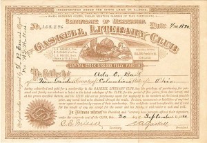 Gaskell Literary Club